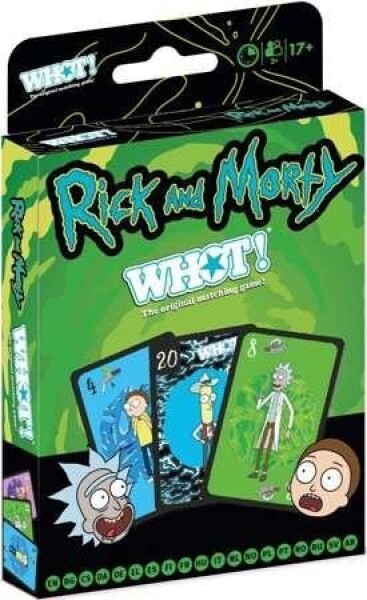 WHOT Rick and Morty CZ - karetní hra typu UNO