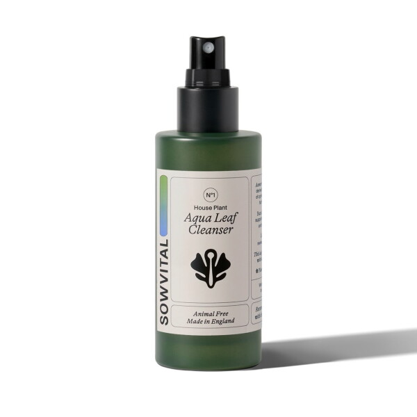 Sowvital Čistič listů pokojových rostlin 100 ml, zelená barva, sklo