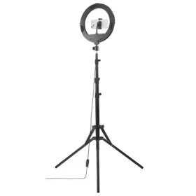 URage Streamlight 900 / Kruhové světlo / 12" 160 LED / stativ 215 cm / 3 teploty barvy / USB-A