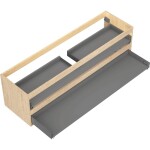 MEXEN - Box-A skříňka pro umyvadlo 160, 2 zásuvky, dub 91AX0-1600-470-2-81