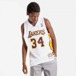 Mitchell & Ness Los Angeles Lakers NBA Shaquille O'Neal M Pánské tričko SMJY4442-LAL02SONWHIT s