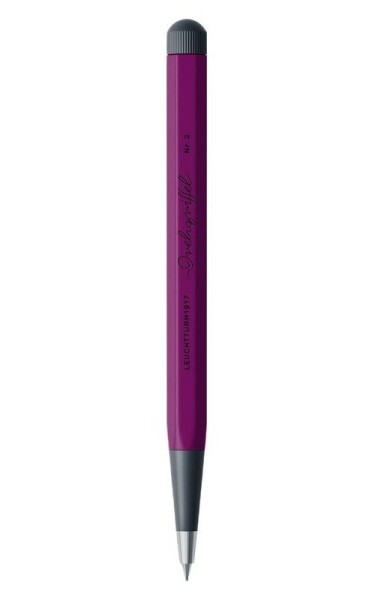 Drehgriffel Nr. 2 - Mechanical pencil with graphite lead, Burgundy