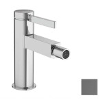 HANSGROHE - Finoris Bidetová baterie s výpustí Push-Open, kartáčovaný černý chrom 76200340