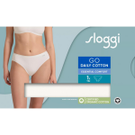 Dámské kalhotky GO Daily Cotton Tai - Sloggi černá (0004) 00XL