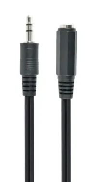 Gembird kabel prodlužovací audio JACK 3.5 mm samec 2 m / JACK 3.5mm samice (CCA-423-2M)