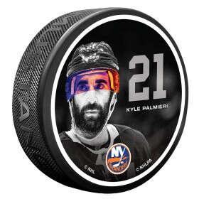 Mustang Puk New York Islanders NHL #21 Palmieri Neon Visor