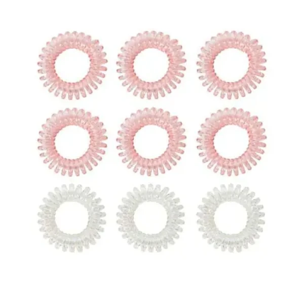 Sada spirálových gumiček do vlasů pink - BeastPink (růžová) (65446-1-single_variant)