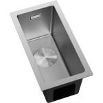 MEXEN - Trixo ocelový dřez 1-bowl 230 x 440 mm, nerez HC 6411221000-01HC