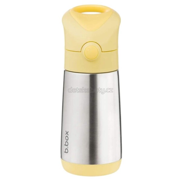 B.box 0879 Termoska na pití s brčkem 350 ml - lemon twist