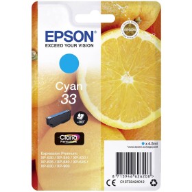 Epson Ink T3342, 33 originál azurová C13T33424012 - Epson C13T33424012 - originální