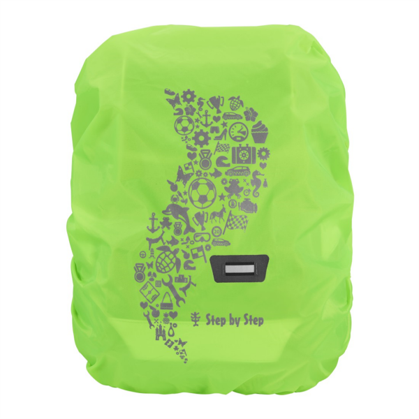 Pláštěnka pro školní aktovku nebo batoh zelená