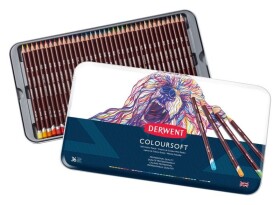 Sada měkkých pastelek Coloursoft 36ks