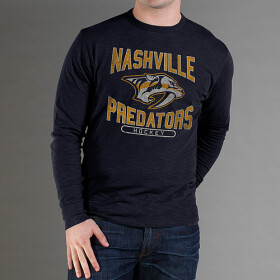 47 Brand Pánské Tričko - Logo Scrum - Nashville Predators Velikost: L