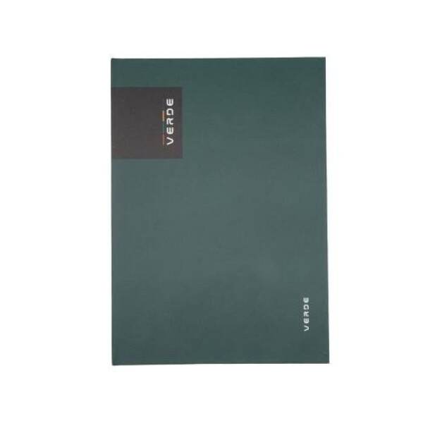 Záznamní kniha A4/96 listů VERDE zelená
