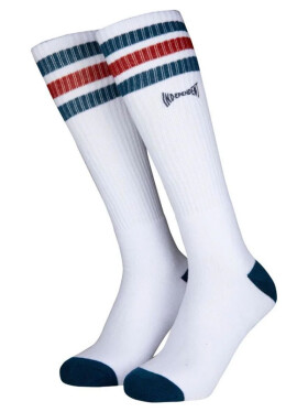 Independent Span Tall white pánské kvalitní ponožky