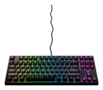 Xtrfy K4V2 TKL bílá / Klávesnice / Drátová mechanická / Cherry MX Red / Podsvícení / PT layout (CX-K4V2-RGB-TKL-R-PO)