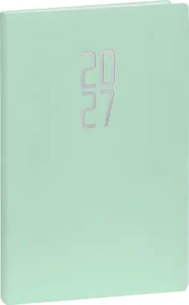 NOTIQUE Ponza 2027 mentolový / Týdenní diář / 15 × 21 cm
