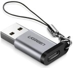 UGREEN Adaptér USB-A 3.0 (M) - USB-C (F) šedá (6957303855339)