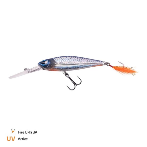 Zeck Wobler Hitch 60 DD - Fire Ukki,Zeck Wobler Hitch 60 DD - Fire Ukki