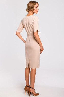 Dámské šaty M455 - Moe švestková XXL