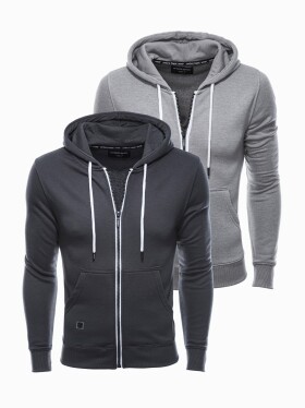 Ombre Clothing Men's zip-up sweatshirt mix