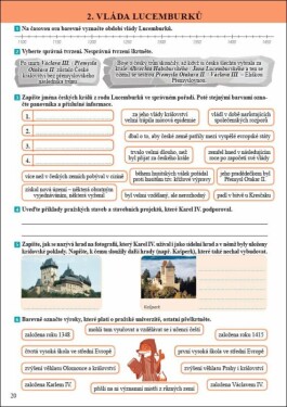 Vlastivěda Poznáváme naše dějiny pravěku do novověku (pracovní sešit),