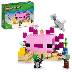 LEGO® Minecraft® axolotlů