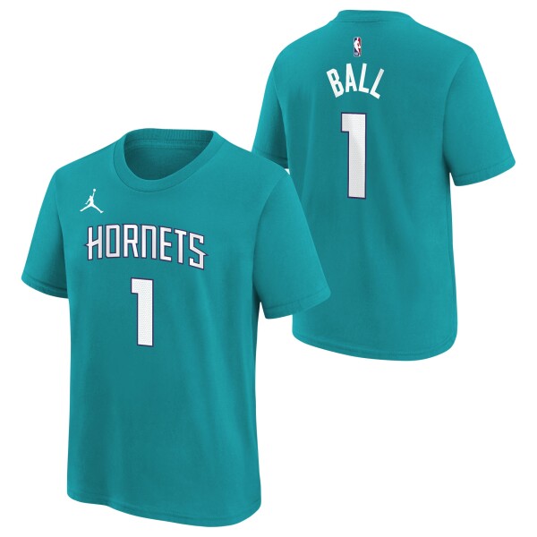 Dětské tričko Charlotte Hornets NBA Lamelo Ball #1 Player T-Shirt Teal (YOUTH)