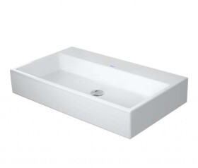 DURAVIT - Vero Air Umyvadlo 80x47 cm, bez přepadu, bez otvoru pro baterii, bílá 2350800070