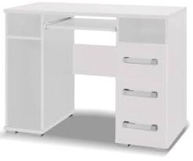 PC stůl Maximus M31 Barva korpusu: Bílá, Rozměry: 100 cm