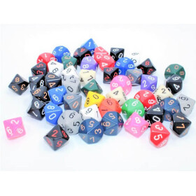 Procentová kostka D10 Loose Opaque Polyhedral Dice (29410) - 1 ks