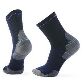 Unisex merino turistické ponožky SMARTWOOL Hike Targeted Cushion Mid Crew Socks, Deep Navy velikost: 46-49 (XL)