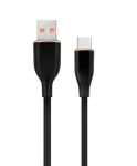 Cablexpert Premium Silicone černá / Nabíjecí a datový kabel / USB-C / 1,5 m (CC-USB2S-AMCM-1.5M-BK)