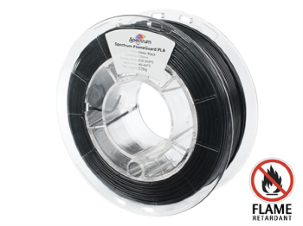 Filament Spectrum FlameGuard PLA 1.75mm MIDNIGHT BLACK 0.25kg