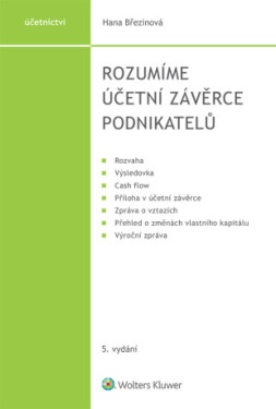 Rozumíme účetní závěrce podnikatelů, 5. vydání - Hana Březinová - e-kniha