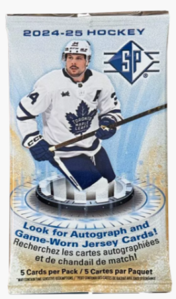 Hokejové Karty NHL 2024-25 Upper Deck SP Hockey Blaster Balíček