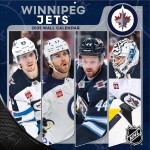 JF Turner Kalendář Winnipeg Jets 2025 Wall Calendar