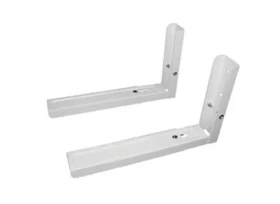 Schwaiger nástěnný držák pro mikrovlnné trouby bílá / Držák / nastavitelný sklon a výsuv / nosnost 35 kg (TVH6052012)