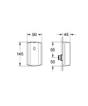 GROHE - Tectron Přestavbová elektronika, chrom 37751001