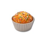 Dortisimo Silikonové košíčky na muffiny šedé (6 ks) 4 cm