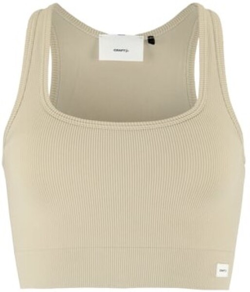 Běžecká podprsenka CRAFT Collective Rib Sports - hnědá Velikost textilu: M-L