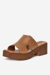 Pantofle Lasocki WI16-2356-01 Přírodní kůže (useň) - Lícová