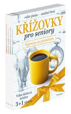 Křížovky pro seniory – Výpravy za poznáním (box) - kolektiv autorů