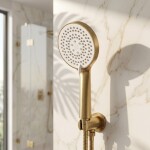 REA - Sprchová hlavice JS-019 BRUSH NICKLE REA-07057