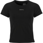 Běžecké tričko CRAFT Hypervent Cropped - černé Velikost textilu: XL