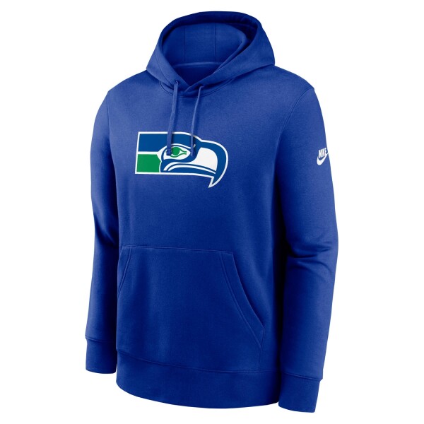 Nike Pánská mikina Seattle Seahawks NFL Throwback Club Hoodie Velikost: M