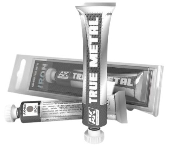 AK Interactive AK459 True Metal Iron 20 ml