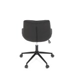 Pracovní židle, výškově nastavitelná, černá látka, KA-V3120 BK3