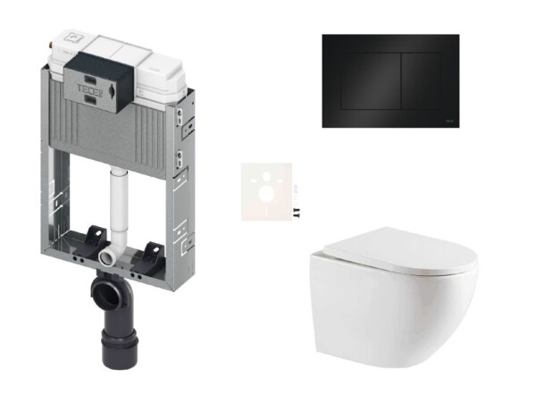 Závěsný WC set k zazdění SAT SIKOTZTOR67BL SIKOTZTOR67BL
