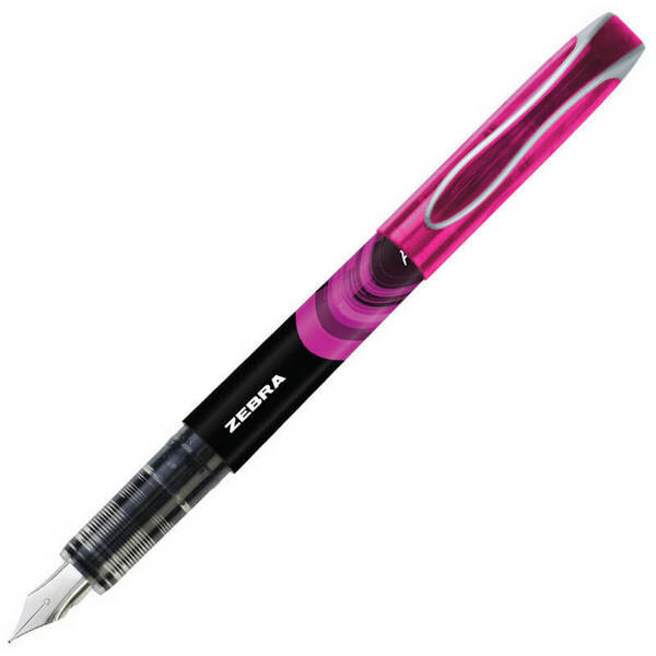 Zebra inkoustové pero 0,6 mm růžové